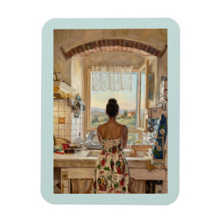 Kitchen in Tuscany Magnet