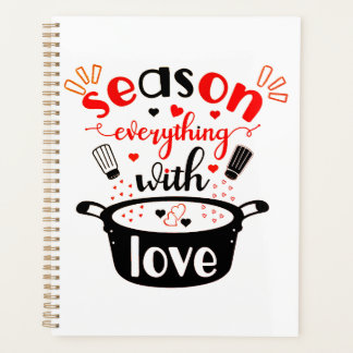 Kitchen-Inspired Wavy Wonders, Warm Wishes Planner