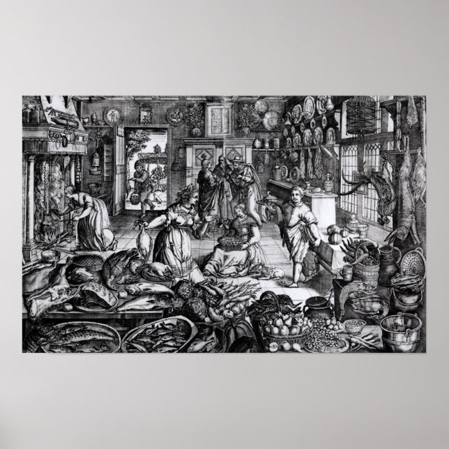 Kitchen Interior Poster (Front)