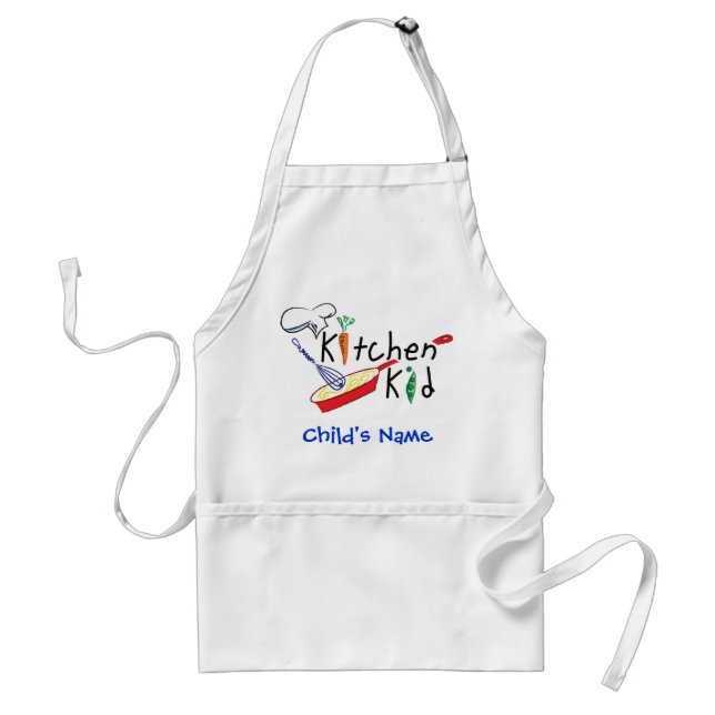 Kitchen Kid Personalised Apron (Front)