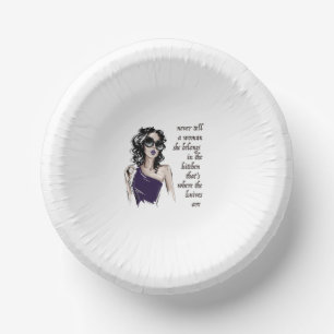 Kitchen Knives belong Paper Plate