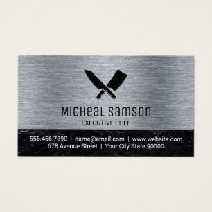 Kitchen Knives Metal Brushed