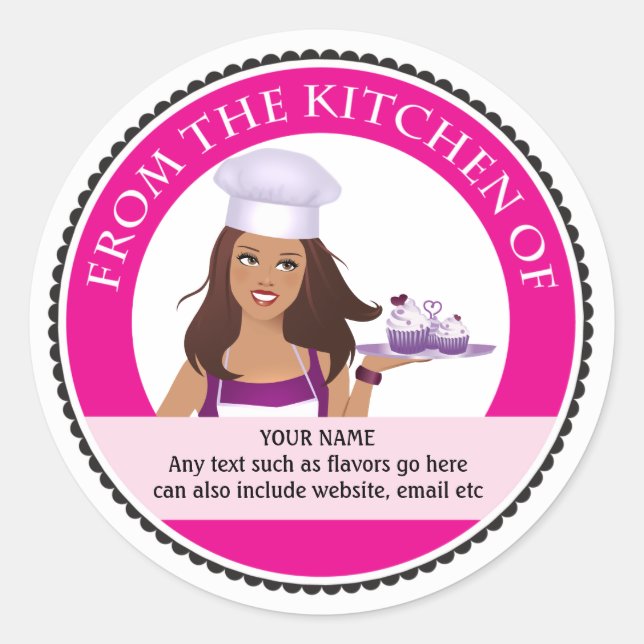 Kitchen Label Bakery Professional Design (Front)