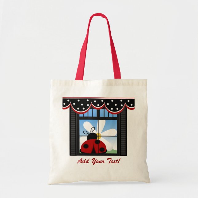 Kitchen Ladybug Tote - SRF Bag (Front)