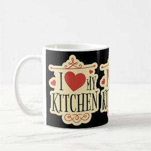 Kitchen Love: Embrace the Joy of "I Love My Kitche Coffee Mug