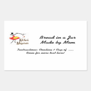 Kitchen Magician Customisable Recipe Sticker
