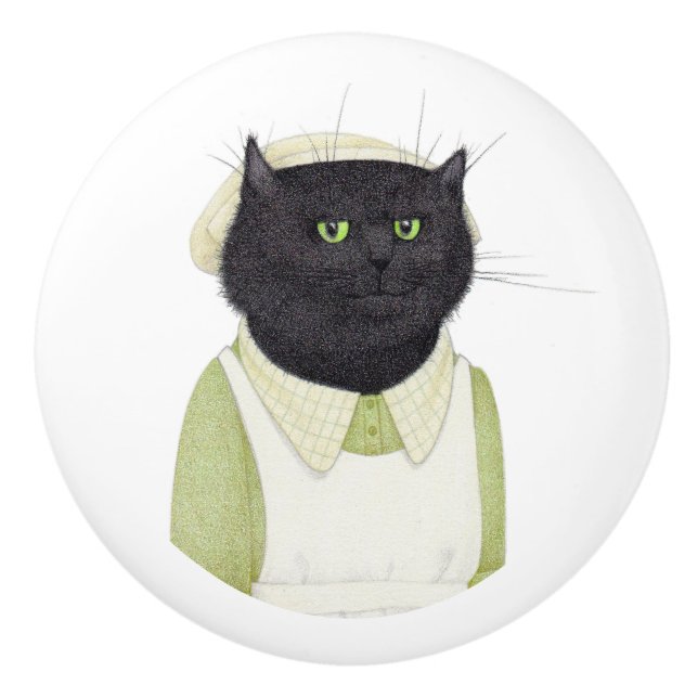 KITCHEN MAID CAT Ceramic Knob (Front)