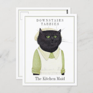 KITCHEN MAID CAT Postcard 
