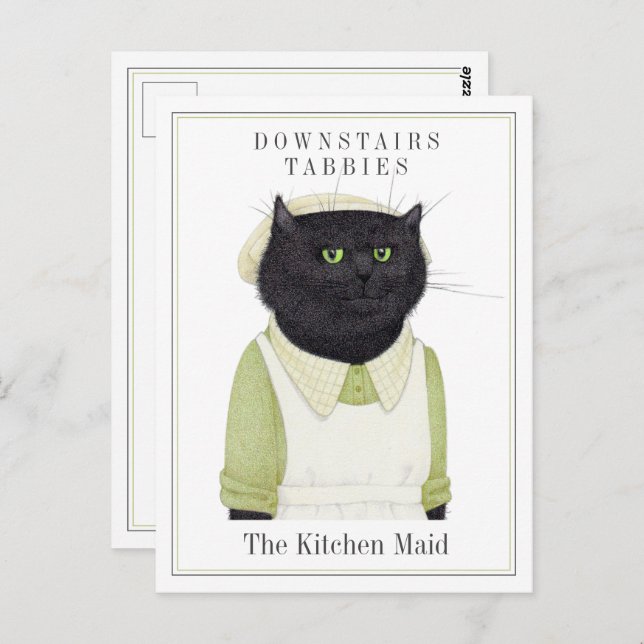 KITCHEN MAID CAT Postcard  (Front/Back)