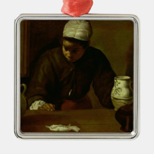 Kitchen Maid with the Supper at Emmaus, c.1618 Metal Tree Decoration