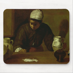 Kitchen Maid with the Supper at Emmaus, c.1618 Mouse Mat