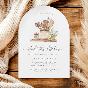 Kitchen Modern Bridal Shower Invitation