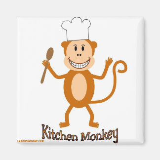 Kitchen Monkey magnet