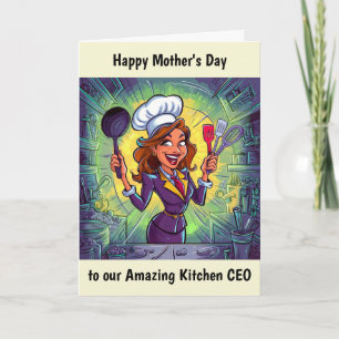 Kitchen Mother's Day Personalised Card
