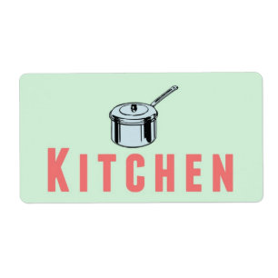 Kitchen Moving Box Label Sticker