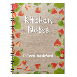 Kitchen Notes with Recipient's Name Notebook