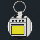 kitchen oven stove icon key ring<br><div class="desc">kitchen oven stove icon</div>