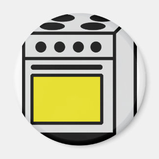 kitchen oven stove icon magnet