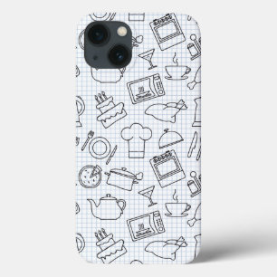 Kitchen Pattern 4 iPhone 13 Case