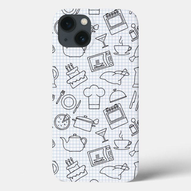 Kitchen Pattern 4 Case-Mate iPhone Case (Back)