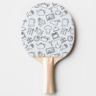 Kitchen Pattern 4 Ping Pong Paddle