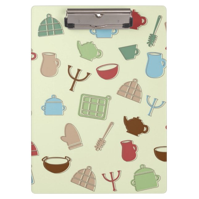 Kitchen pattern clipboard (Front)