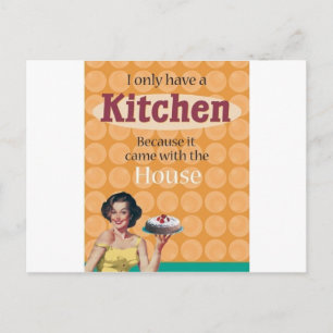 Kitchen Postcard