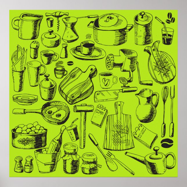 Kitchen Poster (Front)