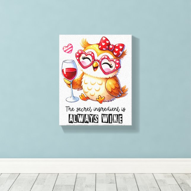Kitchen -Premium Wrapped Canvas (Gloss) (Insitu(Wood Floor))