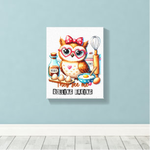 Kitchen -Premium Wrapped Canvas (Gloss)