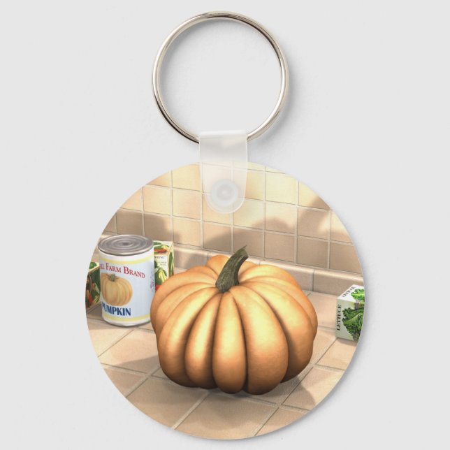 Kitchen Pumpkin Key Ring (Front)