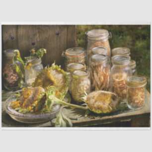 Kitchen - Saving seeds Tissue Paper