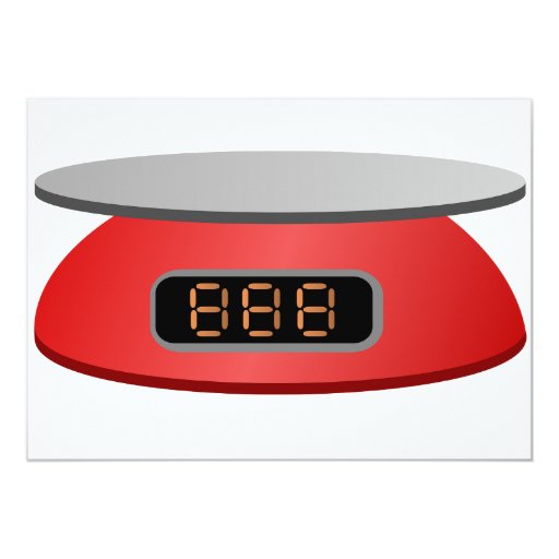 Image of Kitchen Scale Invitations