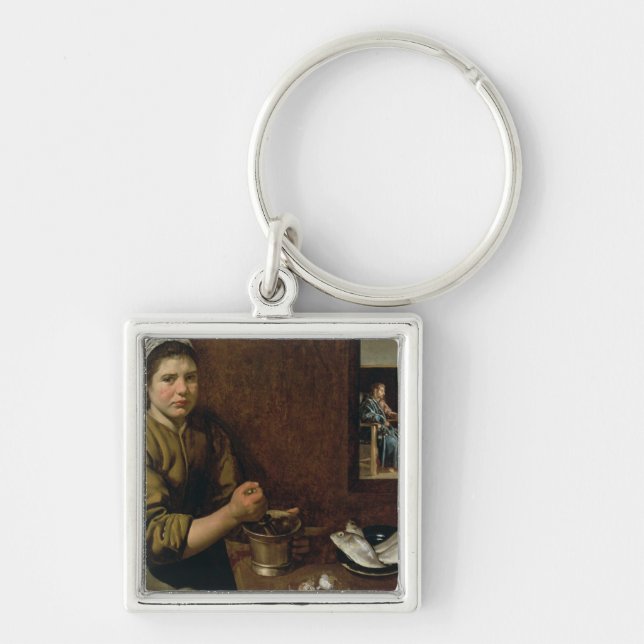 Kitchen Scene Key Ring (Front)