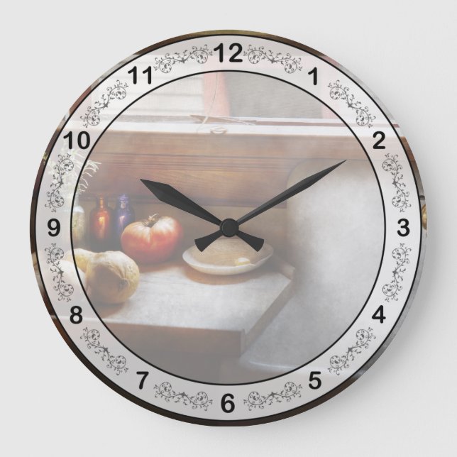 Kitchen - Sink - Farm Kitchen  Large Clock (Front)