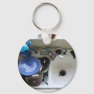 Kitchen Sink Key Ring