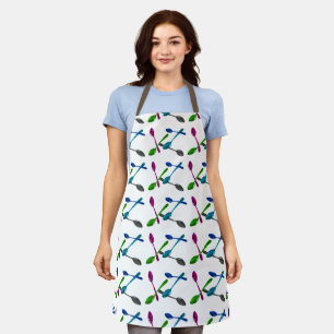 Kitchen Spoons Pattern Apron