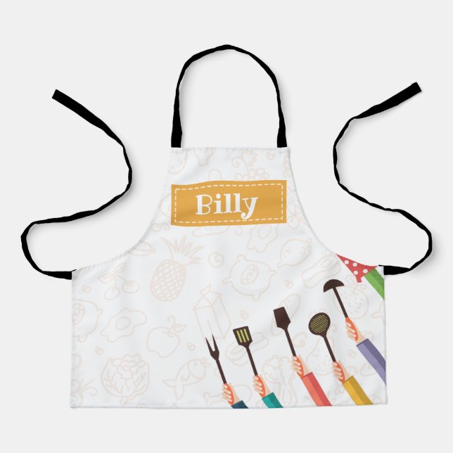 Kitchen Stuff Orange Apron (Front)