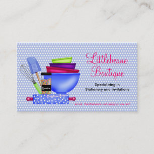 Kitchen Supplies Business Calling Cards
