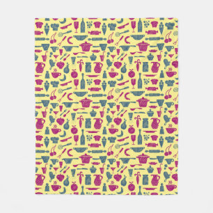 Kitchen supplies fleece blanket
