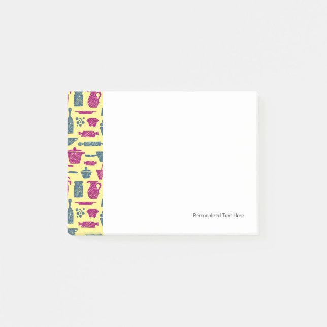 Kitchen supplies post-it notes (Front)