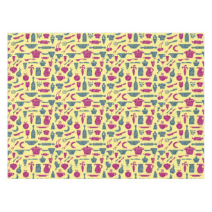 Kitchen supplies tablecloth