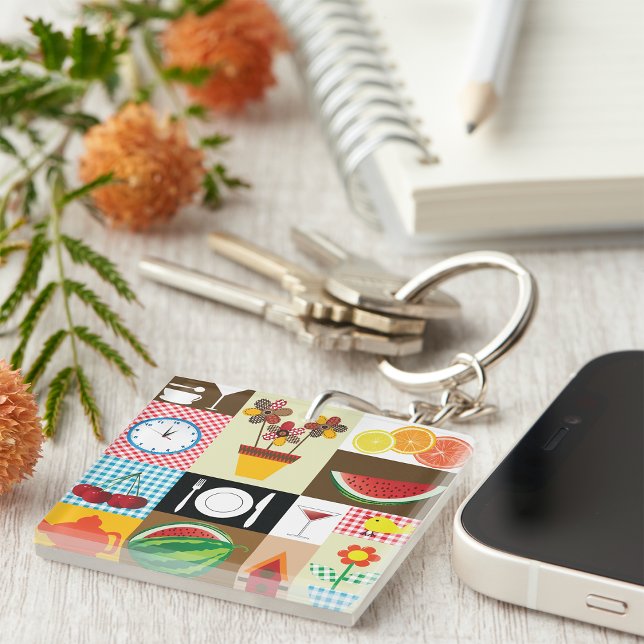 Kitchen Table Items Key Ring (Creator Uploaded)