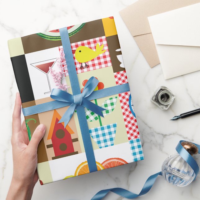 Kitchen Table Items Wrapping Paper (Creator Uploaded)