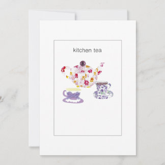 Kitchen Tea Invitation