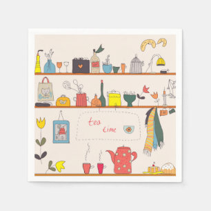 Kitchen Tea Time Napkin