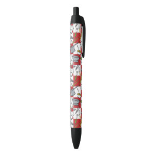 Kitchen Tools Check Black Ink Pen