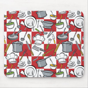 Kitchen Tools Check Mouse Mat
