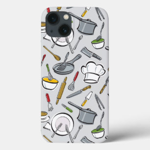 Kitchen Tools Pattern iPhone 13 Case