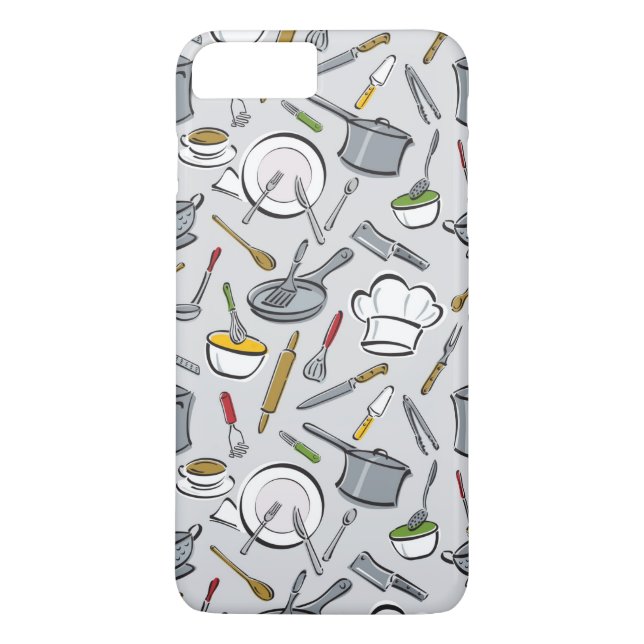 Kitchen Tools Pattern Case-Mate iPhone Case (Back)